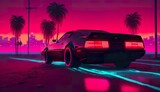 synthwave Miami Vice (ai generate)