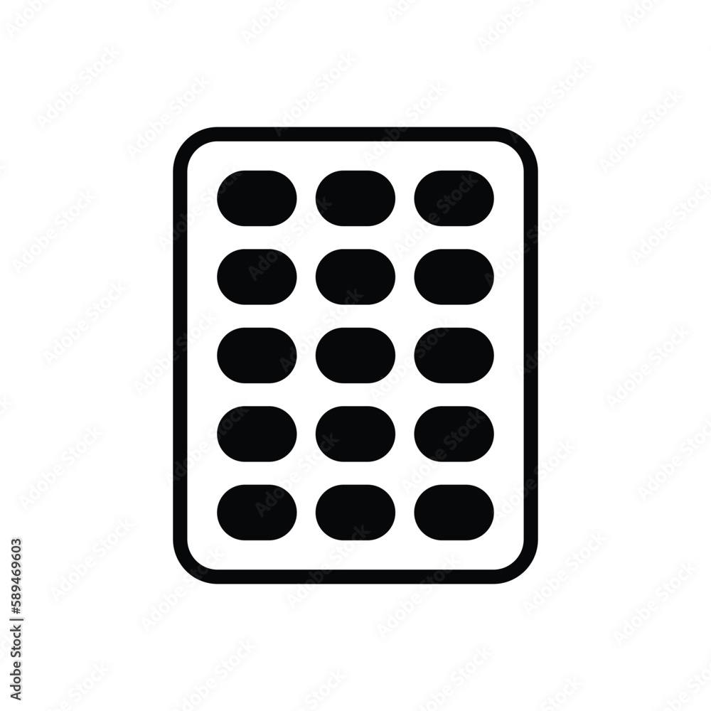 Drugs icon vector stock. Drugs icon vector stock.