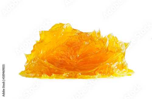 Grease lithium machinery lubrication for automotive and industrial isolated on white background with clipping path.