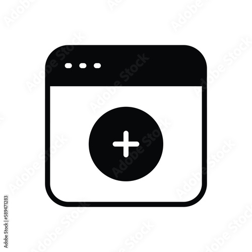 Medicine Web icon vector stock.