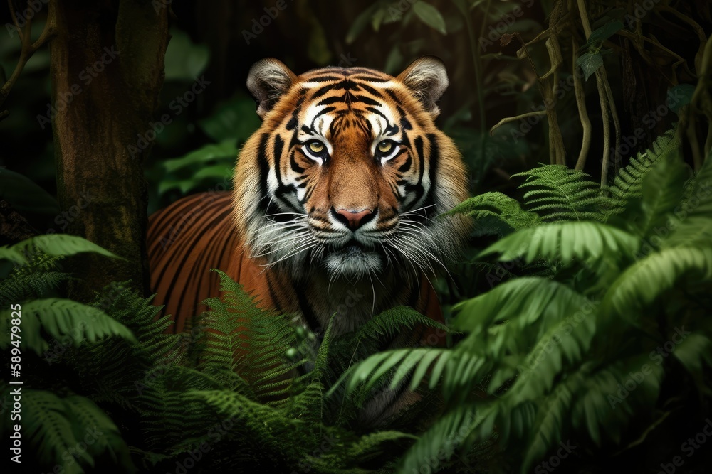 tiger in the wild