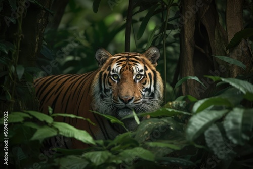 tiger in the jungle © Max