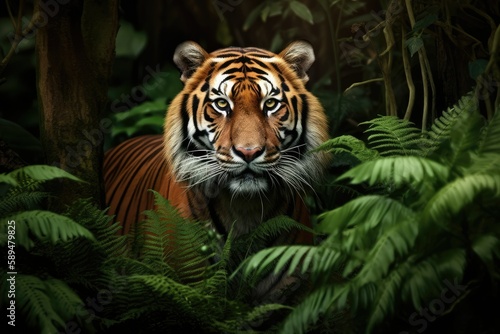 tiger in the wild