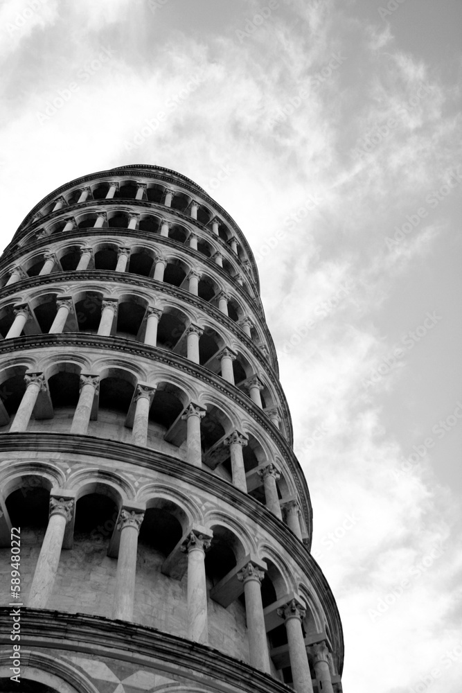 The leaning tower of pisa is a landmark