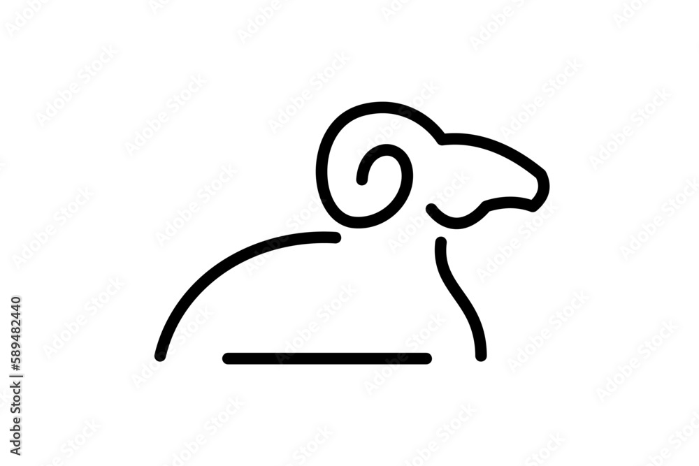 A minimalist logo depicting a stylized sheep is the perfect visual representation of Eid al-Adha, the Islamic festival of sacrifice. This logo can feature a simplified and modern design that is visual A minimalist logo depicting a stylized sheep is the perfect visual representation of Eid al-Adha, the Islamic festival of sacrifice. This logo can feature a simplified and modern design that is visual