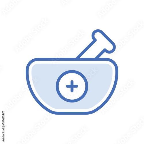 Herbal Medicine icon vector stock.