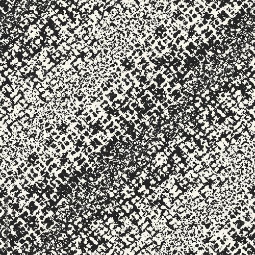 Monochrome Marbled Effect Textured Pattern