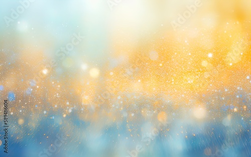 bokeh bokeh abstract blurred background gold illumination golden background abstract blurry background, in the style of impressionist-landscapes, blurred landscapes © JanPaulAnthony