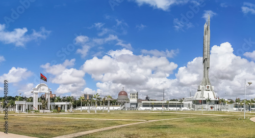 Exterior Panoramic view at the Memorial in honor of Doctor António Agostinho Neto, first president of Angola and liberator of the Angolan people photo
