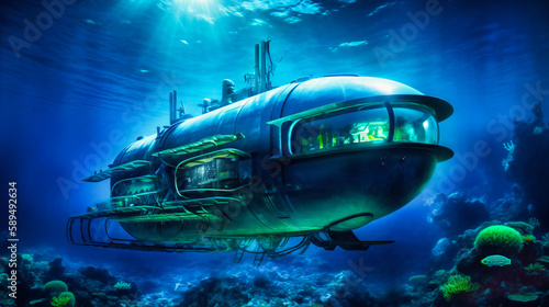 Wallpaper Mural The futuristic high-speed Merin cargo system employs advanced technology for lightning-fast transportation of goods, revolutionizing the logistics industry Torontodigital.ca