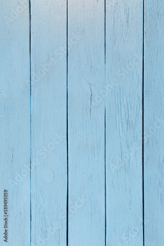 old blue painted wooden background