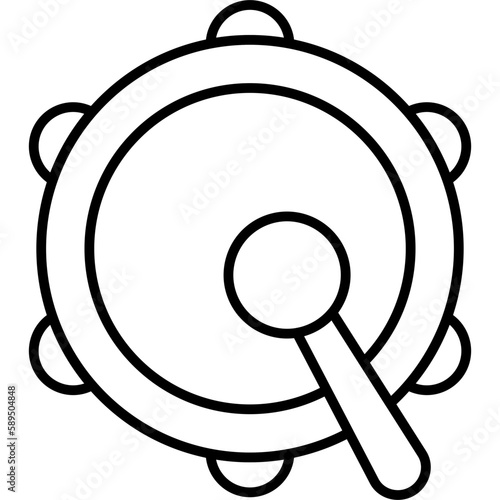 Tambourine Icon