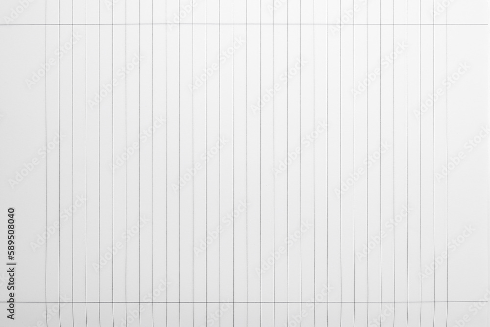 Fototapeta premium White striped line paper sheet texture