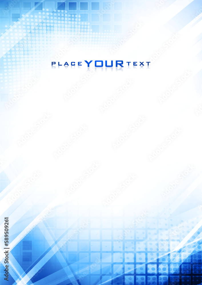 custom made wallpaper toronto digitalAbstract digital geometric modern blue color background. Design template layout for corporate business book, booklet, brochure, flyer, poster, banner. Vector