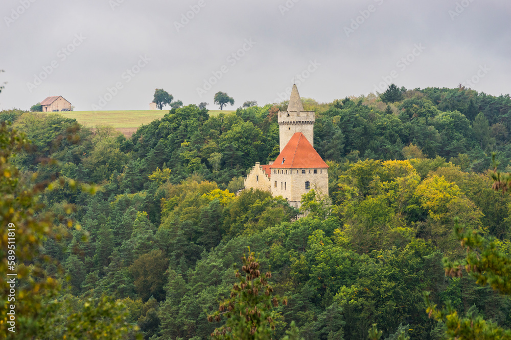 Kokorin castle, Kokorinsko Protected Landscape Area, Central Bohemia, Czech Republic (Czechia) Kokorin castle, Kokorinsko Protected Landscape Area, Central Bohemia, Czech Republic (Czechia)