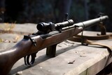 Hunting Season: Powerful Rifle Ready for the Game