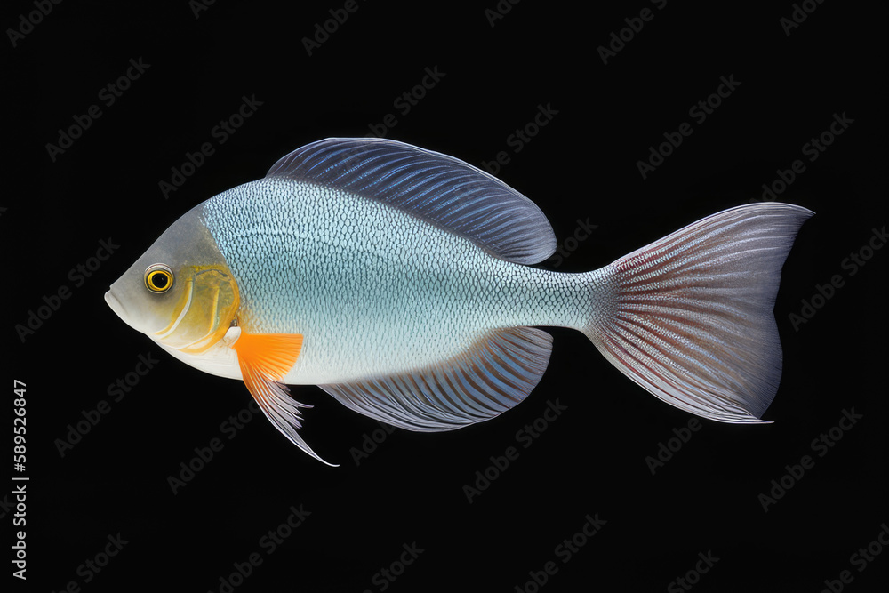 Fish Design Element on a Solid Background: Perfect for Underwater-themed Projects and Decor Fish Design Element on a Solid Background: Perfect for Underwater-themed Projects and Decor