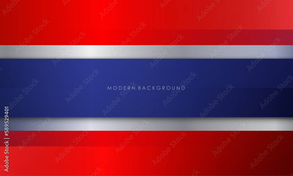 Fototapeta premium Modern abstract blue and red background