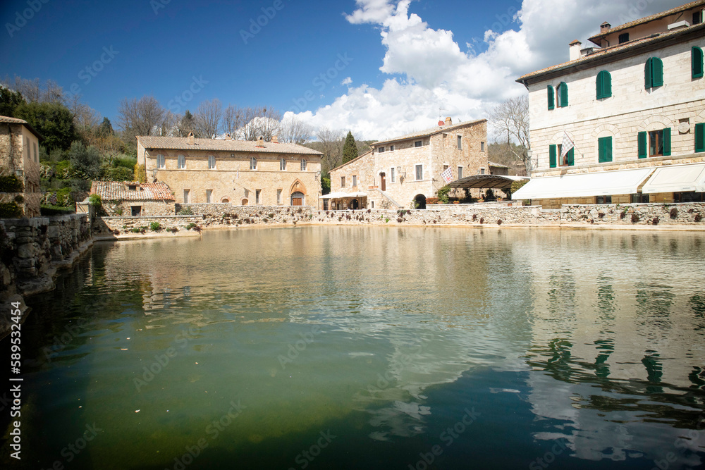 Photographic documentation of the small village of Bagno Vignone