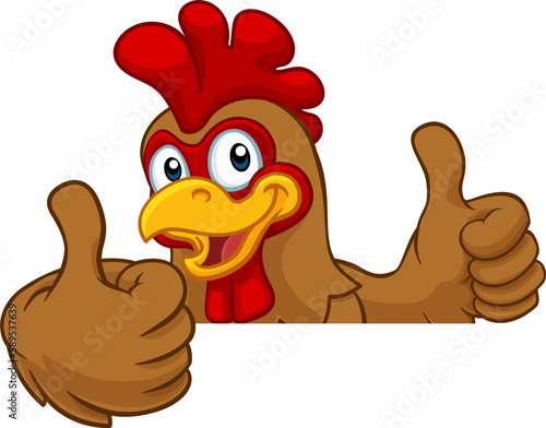 Chicken Rooster Cockerel Bi...