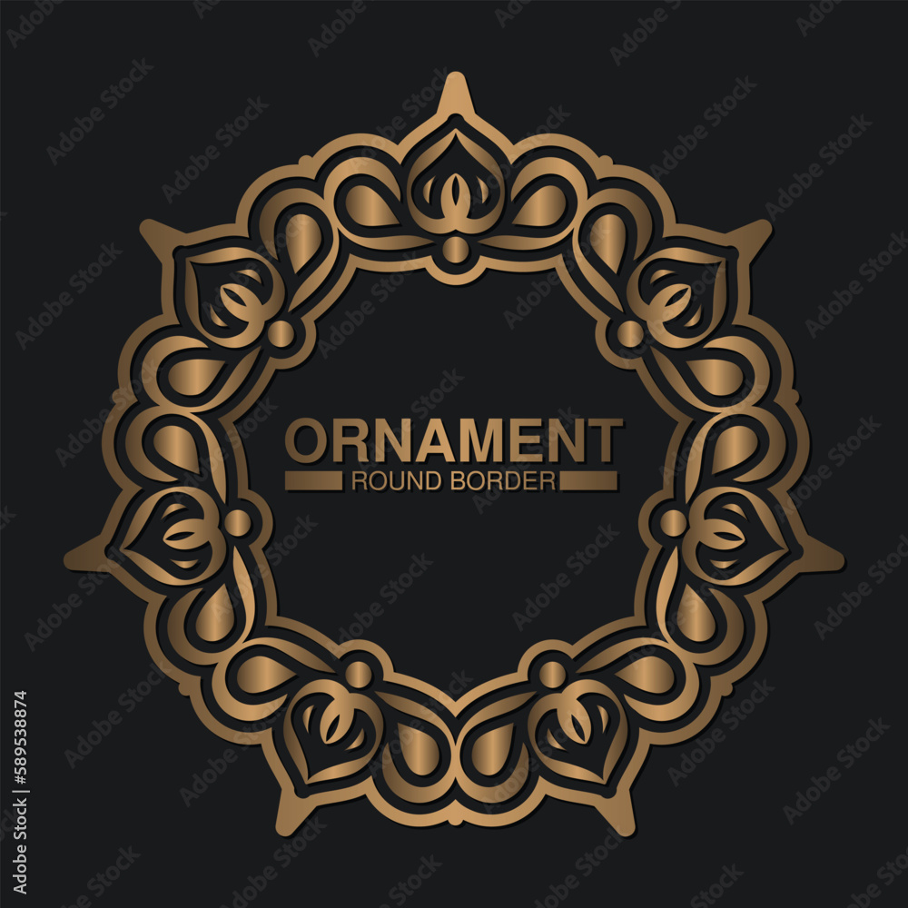 luxury ornament pattern circle design luxury ornament pattern circle design