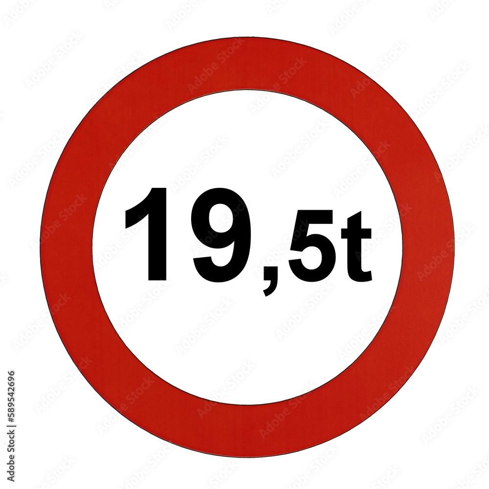 Illustration des Straßenverkehrszeichens Illustration des Straßenverkehrszeichens