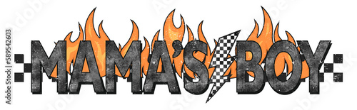 Rocker mama's boy png design