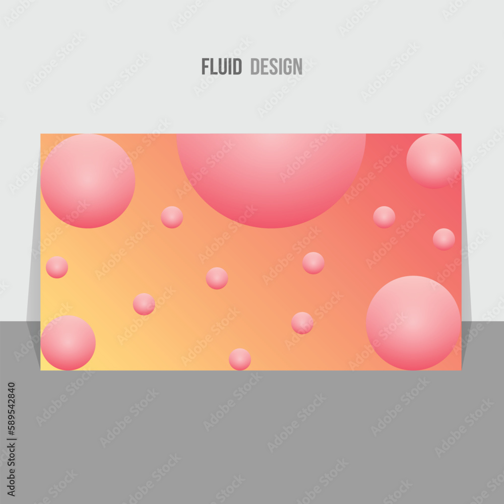 Modern Fluid Design Template.