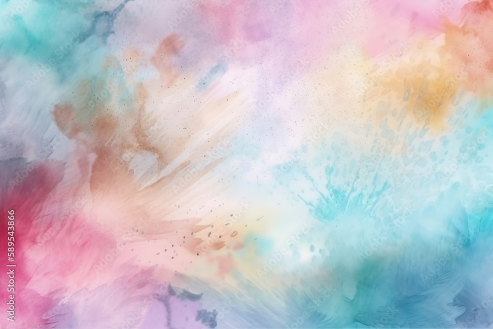 Fototapeta premium Abstract watercolor hand painted background