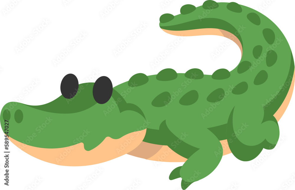 Obraz premium Cute Animal Crocodile