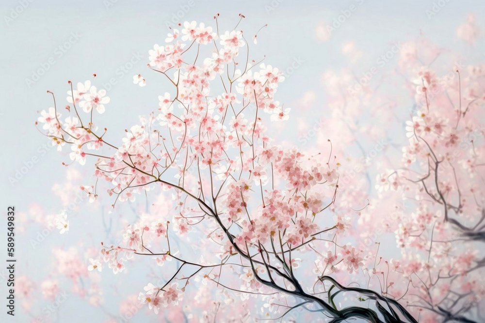 Obraz premium cherry blossom in spring