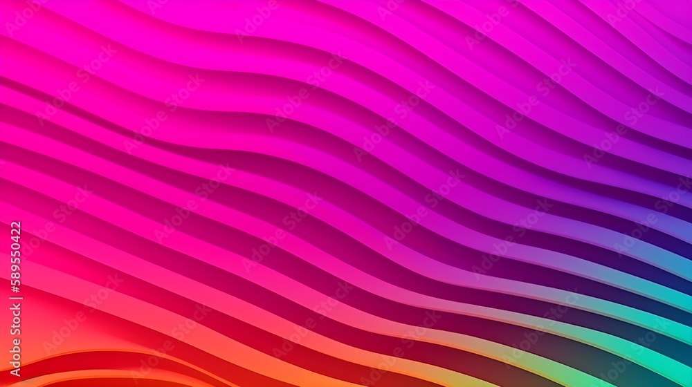 Abstract Neon Background - Generative AI Abstract Neon Background - Generative AI