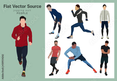 Fitness Aerobic Exercise People's Physical Fitness Plan Source Collection