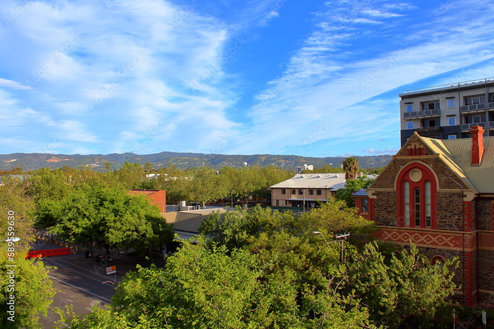 Obraz premium Adelaide hills view in Australia 