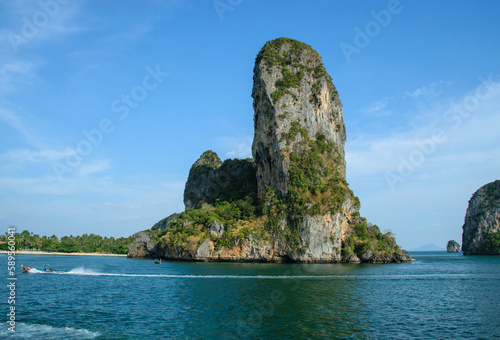 Mountain rock islands from Koh Phi Phi, Thailand