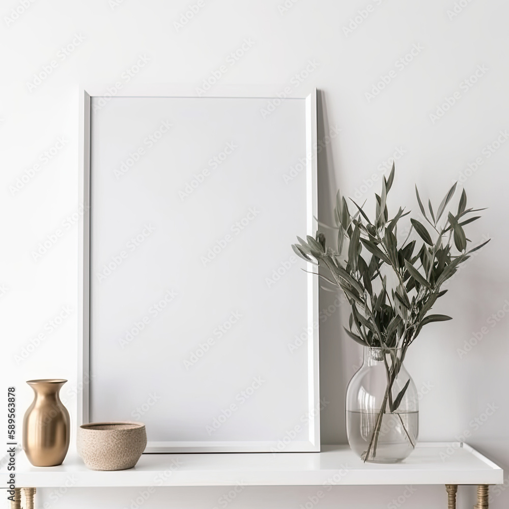white room, white frame, interior, design white room, white frame, interior, design