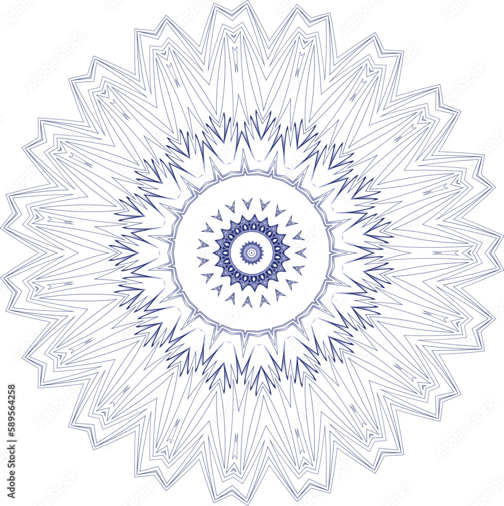 Beautiful round pattern. Vector file for designs. Beautiful round pattern. Vector file for designs.