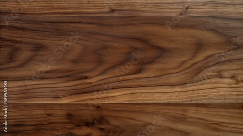 Walnut wood texture. Generative AI.