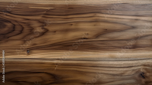 Walnut wood texture. Generative AI.