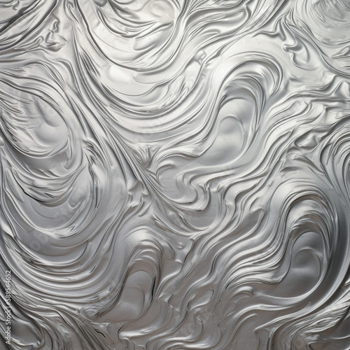 Silvery Shine: A High-Quality Collection of Silver Textures for Designers Generative AI