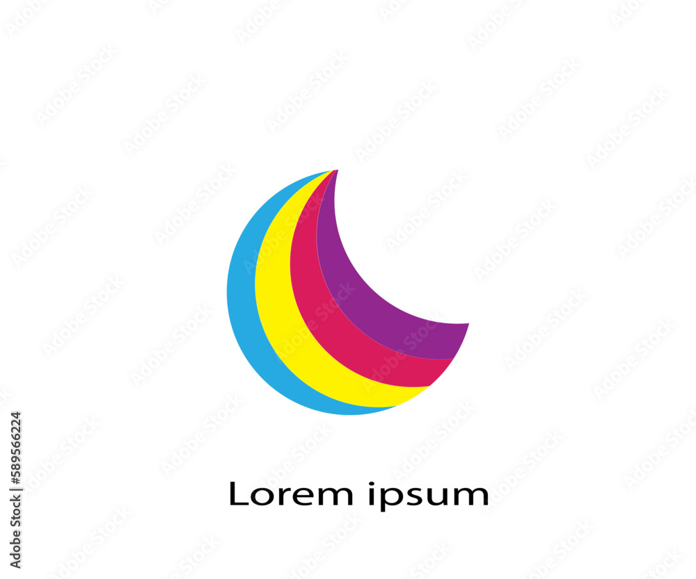 abstract logo design, abstract logo, colorful, rainbow, company, circle abstract logo design, abstract logo, colorful, rainbow, company, circle