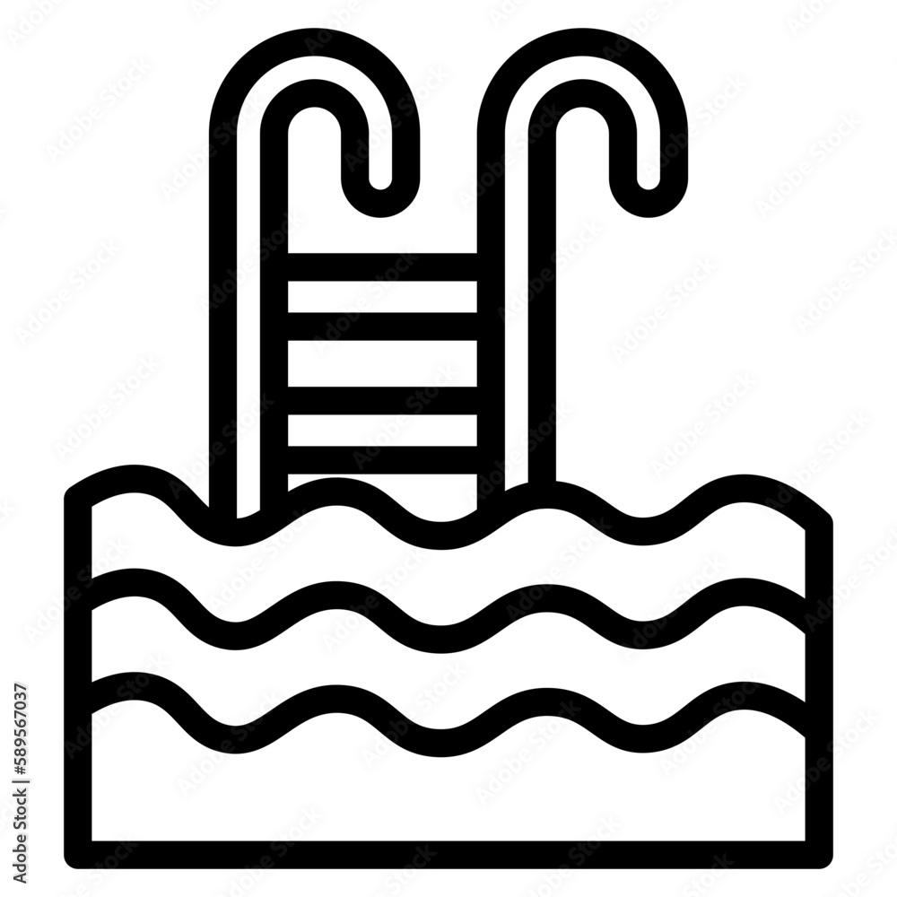 swimming pool line swimming pool line