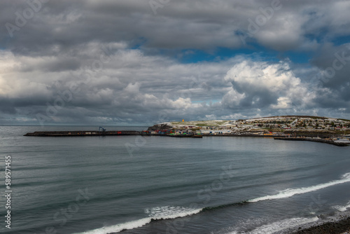 Húsavík is a small town in the north of Iceland on the shores of Skjálfandi Bay. © Joan Vadell