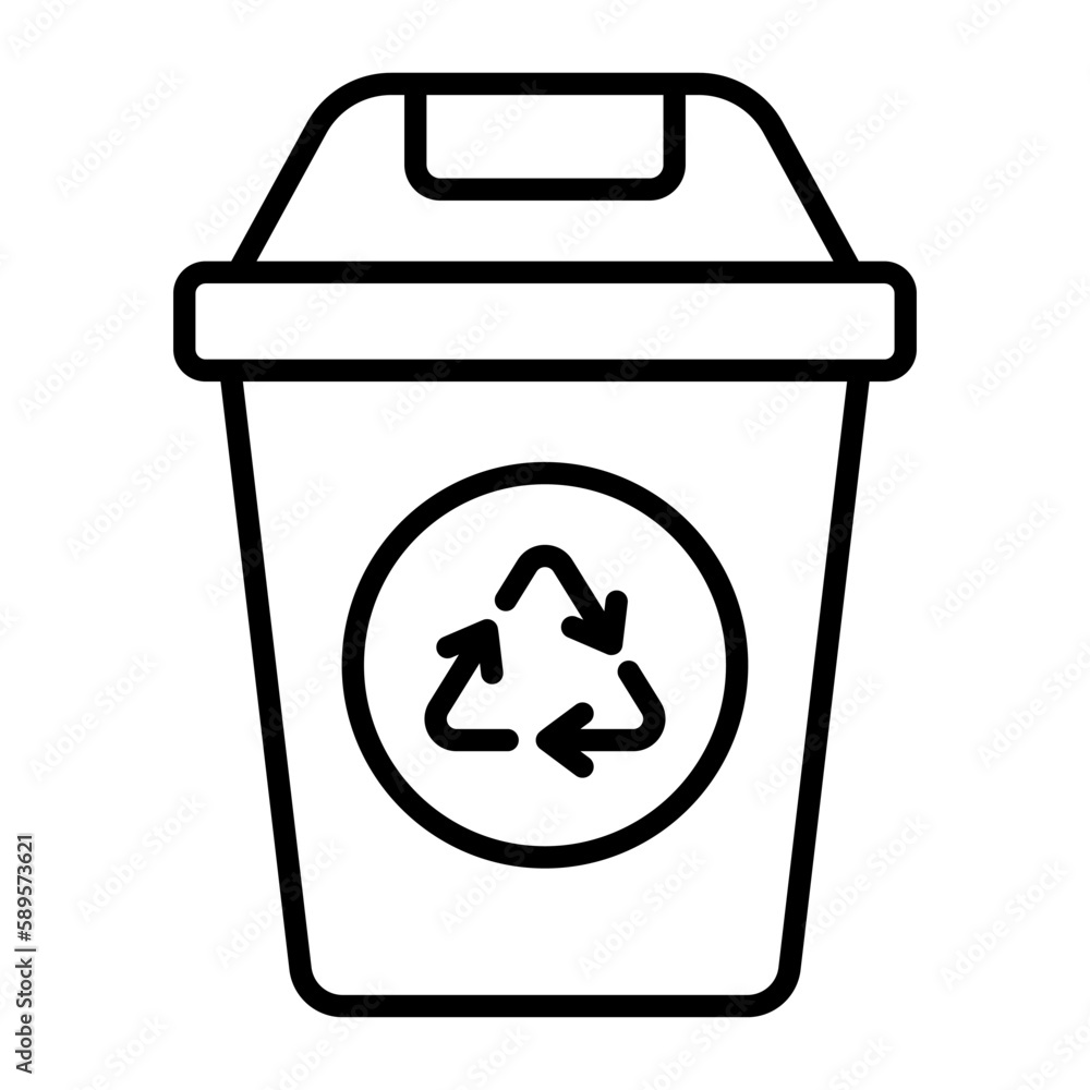 Have look at this amazing vector of recycling trash bin, garbage bin icon Have look at this amazing vector of recycling trash bin, garbage bin icon