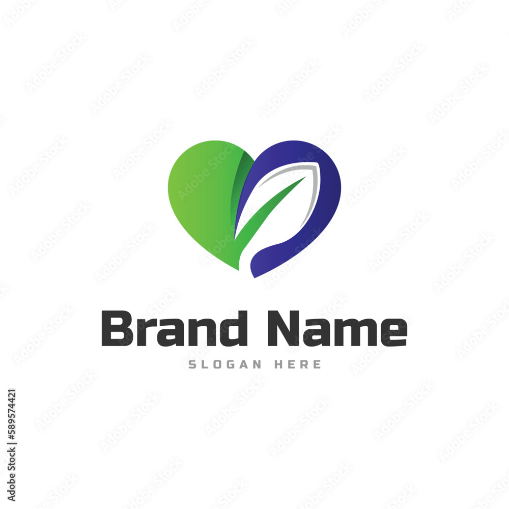 Modern and creative medical logo template Modern and creative medical logo template