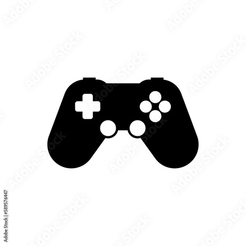 game controller joystick icon logo