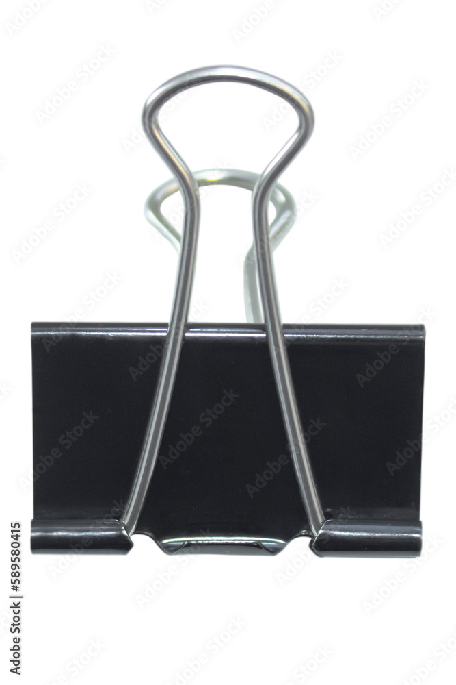Paperclip on a transparent background. Concept for business, study, office. Paperclip on a transparent background. Concept for business, study, office.