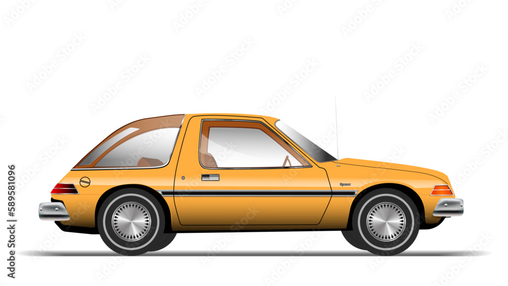1979 Decade Side American Midsize Compact Car