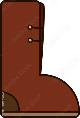 Ilustração de bota