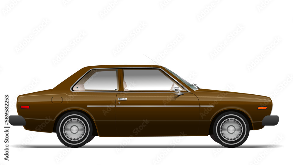 1970 Decade Side Economy Sedan